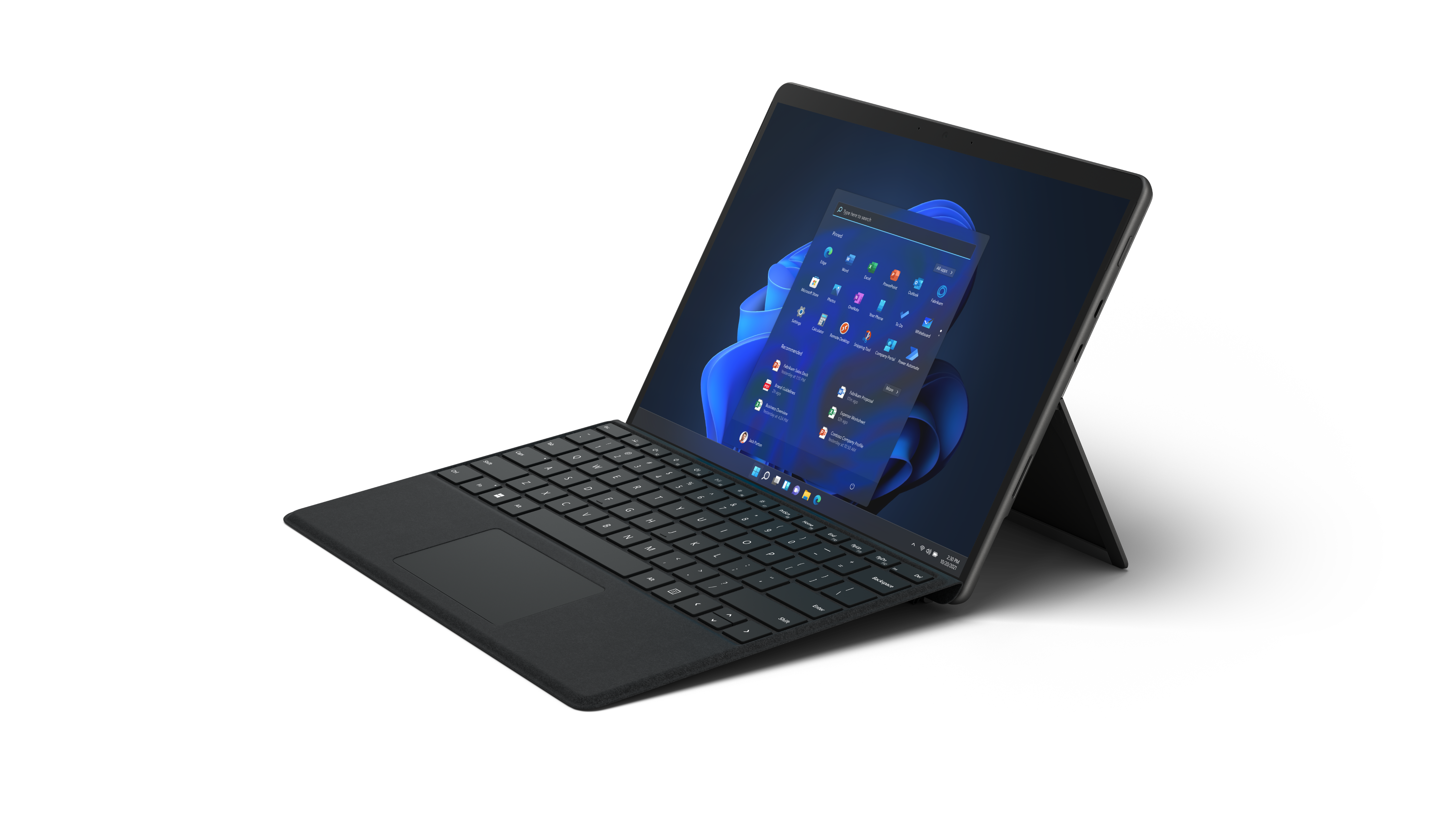 Surface Pro 8 LTE Advanced （メモリ: 8GB / ストレージ: 256GB）プラチナ+キーボード（ ブラック/QJX-00019）セット